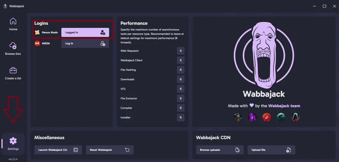 Install Wabbajack